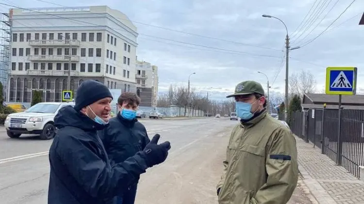 (FOTO) Ceban se pornește cu verificări prin sectoarele capitalei aproape pe neprins de veste