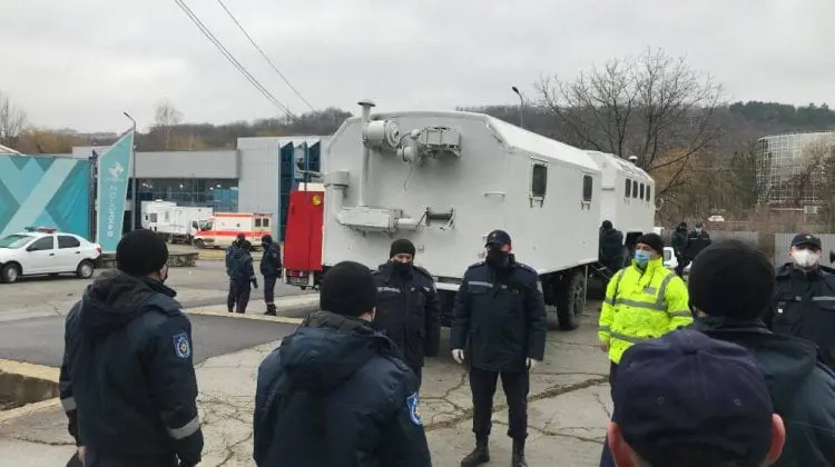 În scopul prevenirii incendiilor, un post mobil de salvatori va activa 24/7 pe lângă Centrul COVID-19 din Capitală