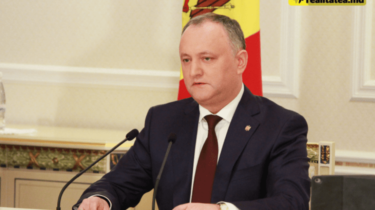 Dodon ar vrea să meargă la anticipate alături de foștii colegi din PCRM