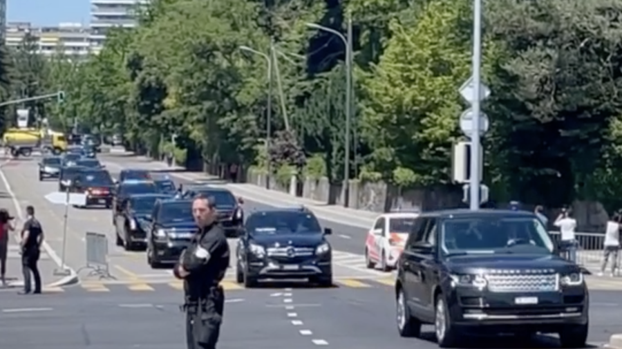 VIDEO Joe Biden s-a plimbat pe străzile din Geneva având un cortegiu de peste 30 de automobile