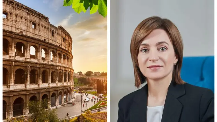 „Toate drumurile duc la Roma”. Maia Sandu va efectua o vizită oficială în Italia la sfârșitul săptămânii