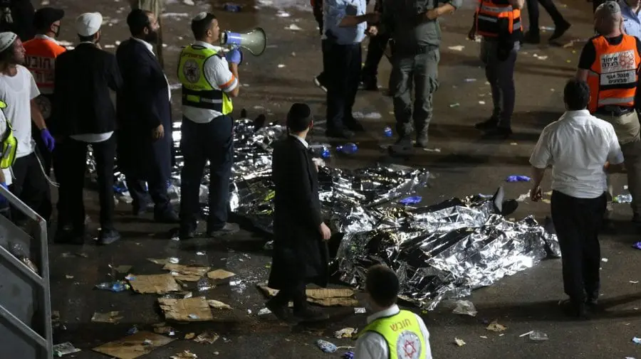 Nenorocire în Israel. 44 de persoane au murit într-o busculadă la cel mai mare pelerinaj de până la pandemie