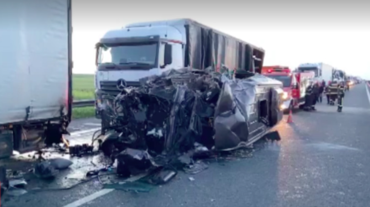 Care este starea tânărului moldovean, în urma accidentului grav care a avut loc pe o autostradă din România
