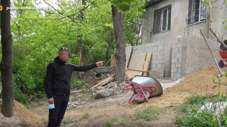VIDEO Culmea hoției în Chișinău! Riscă până la patru ani de pușcărie pentru că a furat o betonieră