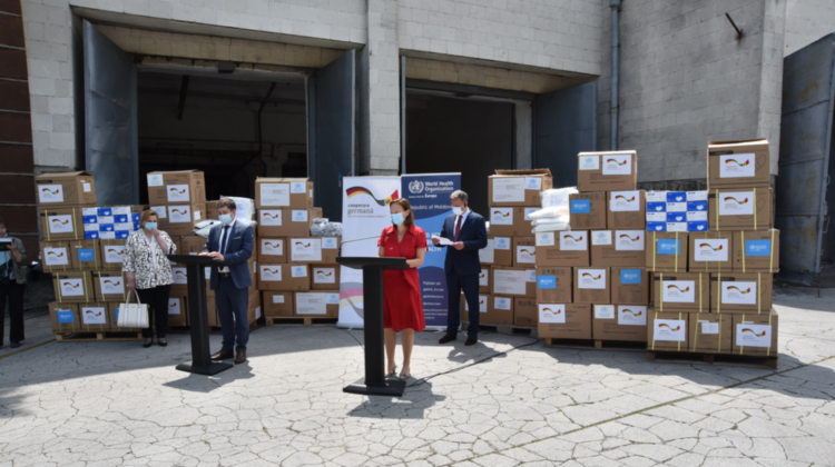 FOTO Germania întinde, din nou, o mână de ajutor țării noastre. Donația a ajuns, astăzi, la Chișinău