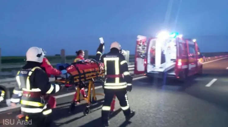 Accident grav pe o autostradă din România! Printre răniți, este o persoană din Republica Moldova