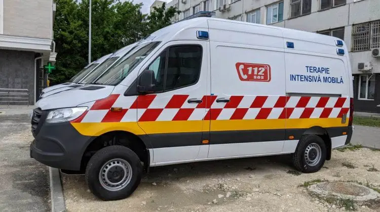 Institutul de Medicină Urgentă și-a modernizat parcul de ambulanțe! Cât au costat opt autospeciale de tip C