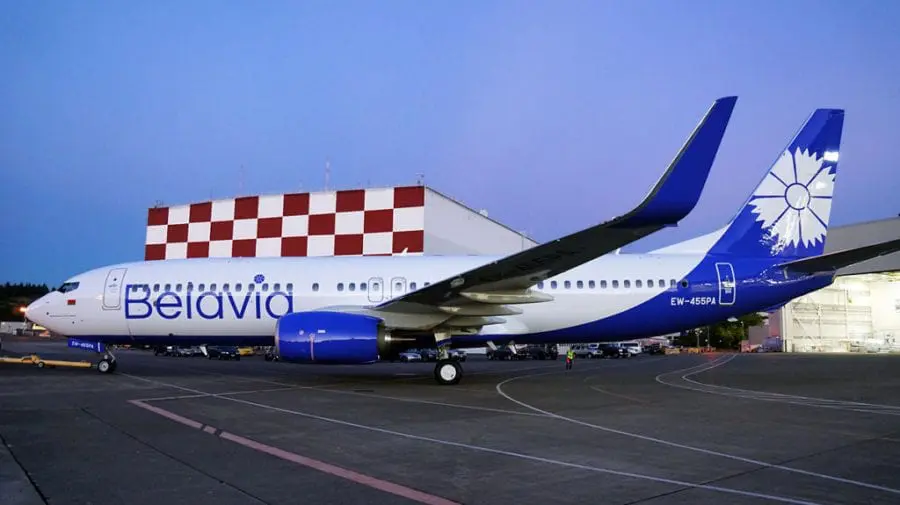 Compania aeriană belarusă Belavia a anulat toate zborurile către Estonia