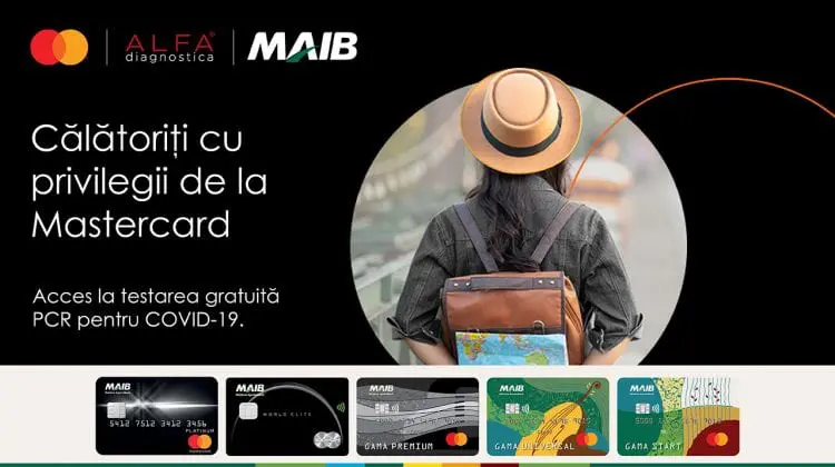 Călătorește cu privilegiile oferite de MAIB și Mastercard
