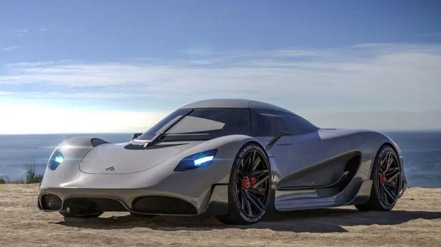 (FOTO) Acesta va fi cel mai tare hypercar cu 1.100 de cai putere, alimentat cu hidrogen