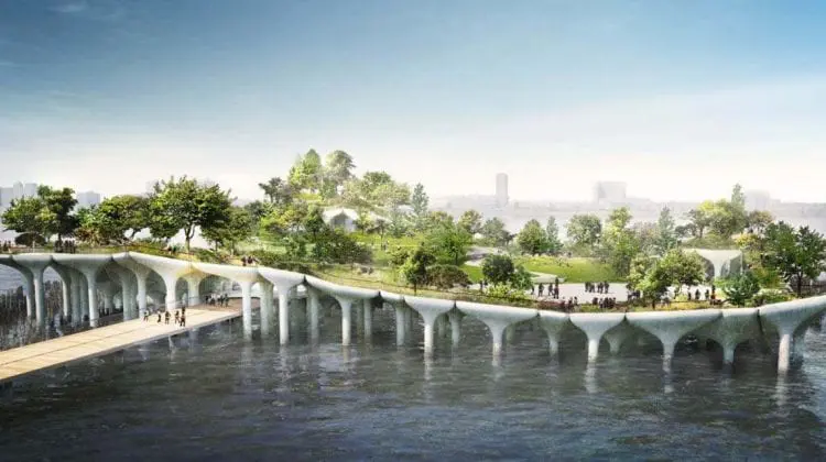 (FOTO) Parc plutitor în New York! Cum arată zona care a întrecut așteptările locuitorilor