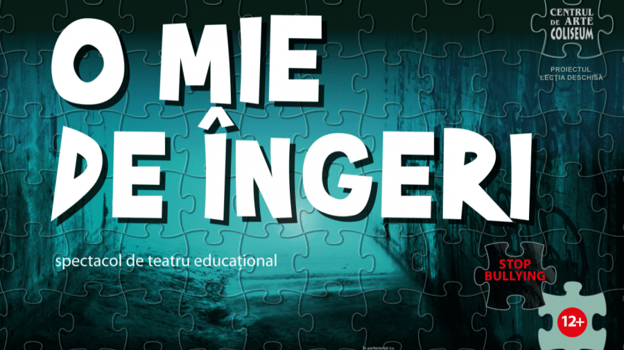 „O mie de îngeri”, spectacol în baza fenomenului de bullying persistent în țara noastră