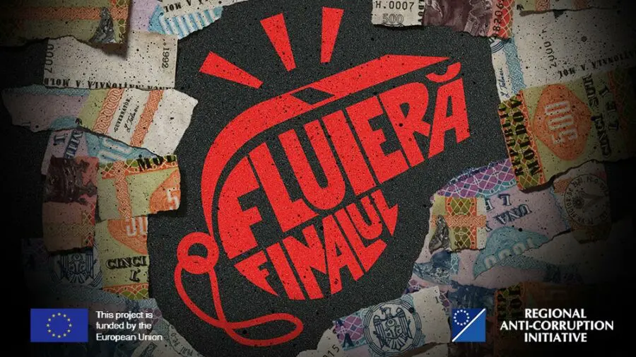 „Fluieră finalul” în Moldova, alături de Inițiativa Regională Anticorupție. Urmărește în direct pe RLIVE TV și RLIVE.MD