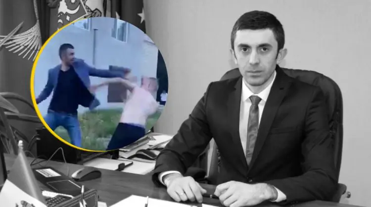 Pumni și picioare! Președintele raionului Drochia s-ar fi luat la bătaie (VIDEO 18+)