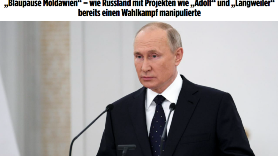 FOTO Știrea că Putin a investit în Dodon milioane de euro face înconjurul lumii