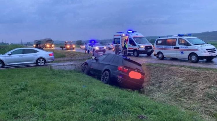 Accident pe traseul Hîncești-Bozieni. O persoană a avut nevoie de spitalizare