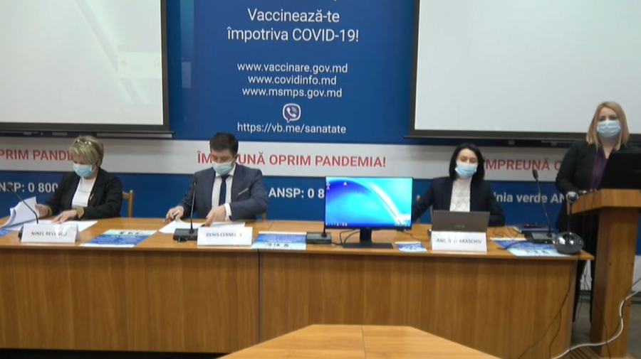 Conferință de presă privind procesul de vaccinare împotriva COVID-19. Urmărește în direct pe RLIVE TV și RLIVE.MD