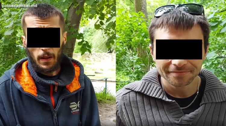 (VIDEO) „Manifestau comportament suspect pe străzile Capitalei”. Doi bărbați, depistați cu droguri asupra lor