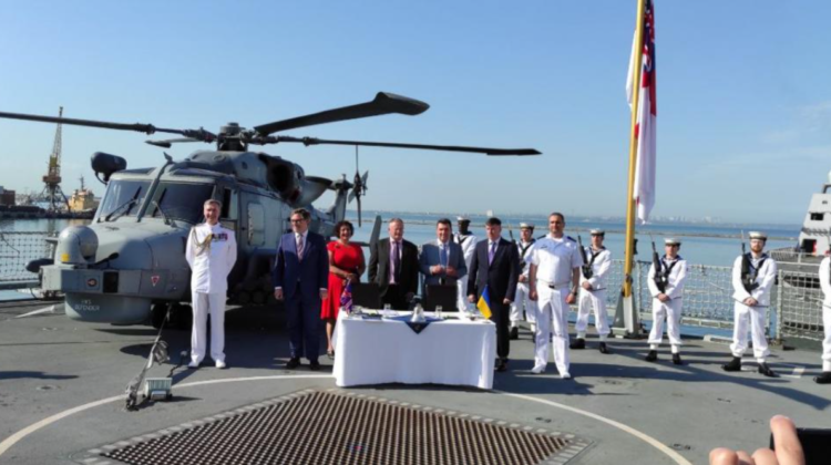 Ucraina și Marea Britanie au convenit asupra construcției comune a navelor de război
