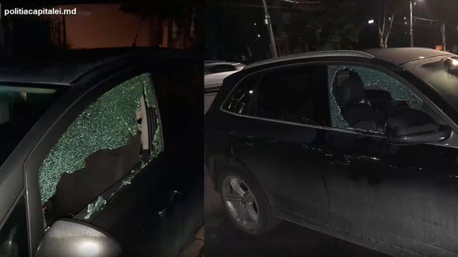 VIDEO Șase procese contravenționale pe numele unui individ. Spărgea geamurile automobilele și fura lucruri din interior