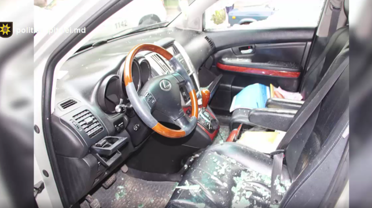 VIDEO Vandali „cu experiență” prinși pe urme fierbinți! Au „spart” opt automobile din Chișinău