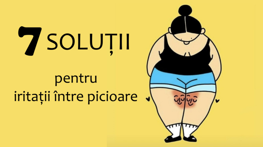 7 soluții pentru a evita iritațiile între picioare