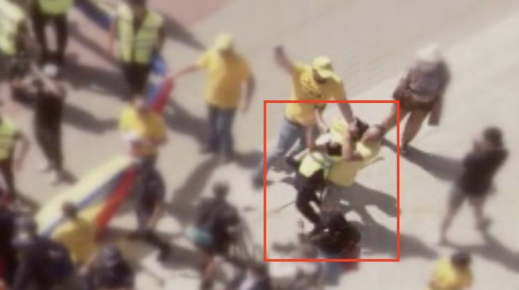 VIDEO Membrii AUR vor fi sancționați penal după ce au pus un polițist la pământ în 2 timpi și 3 mișcări