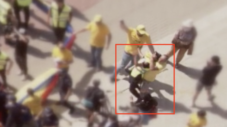 VIDEO Membrii AUR vor fi sancționați penal după ce au pus un polițist la pământ în 2 timpi și 3 mișcări