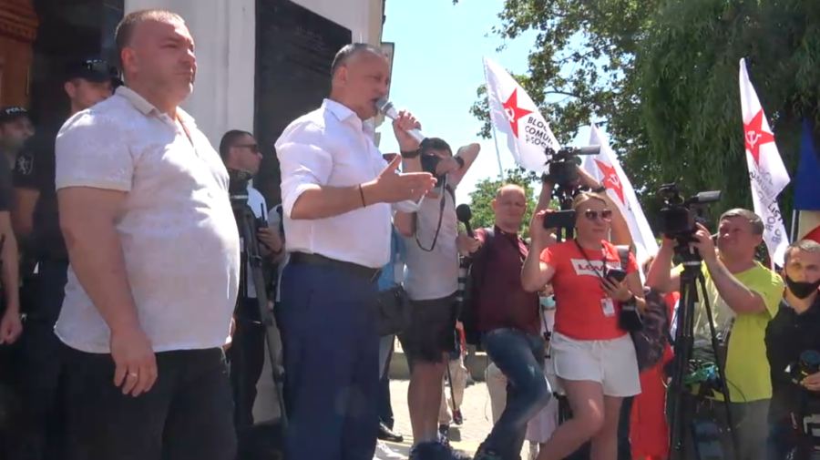 LIVE! PSRM protestează în aceste momente la sediul CSJ – RLIVE TV, RLIVE.MD