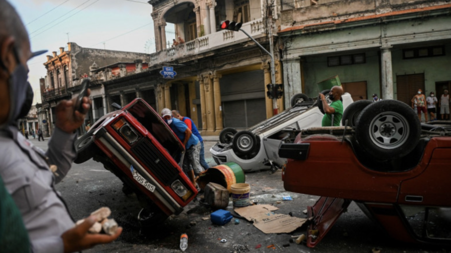 Proteste în Cuba: Havana acuză SUA că provoacă „tulburări sociale”. În polemică intervine și Rusia