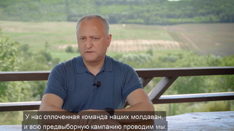 VIDEO „Noi totul o facem cu capul nostru”. Dodon răspunde acuzațiilor că ar primi consultanță de la experți ruși