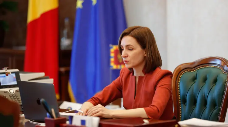 Cum califică Maia Sandu acțiunile celor din AUR care au protestat la SIS și Președinție
