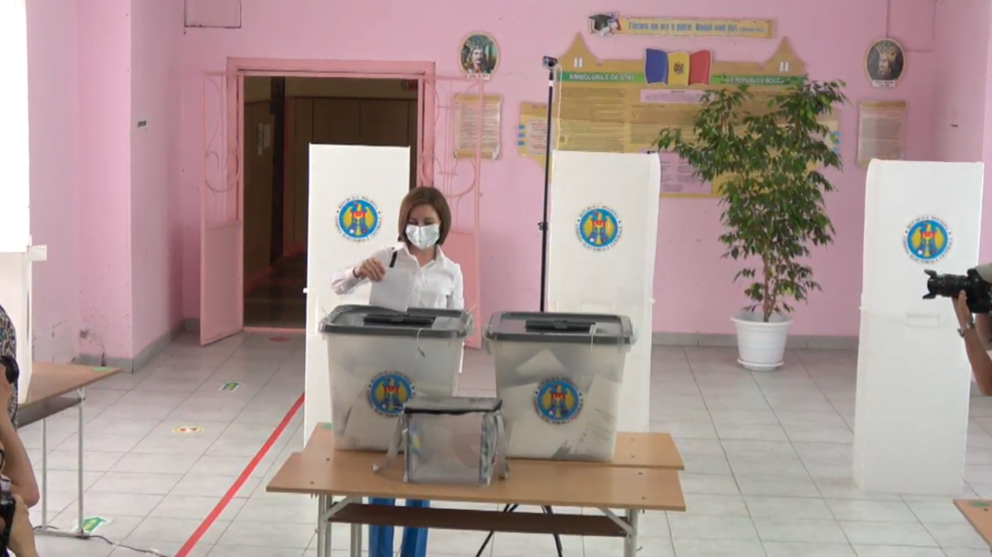 VIDEO Maia Sandu: Am votat pentru un Parlament care va numi în funcție persoane cinstite