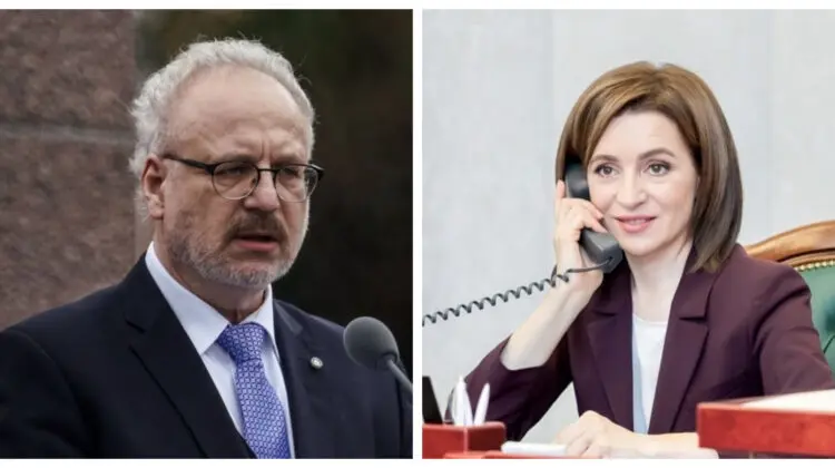 La Președinție se așteaptă oaspeți. Maia Sandu l-a invitat în Moldova pe președintele Letoniei