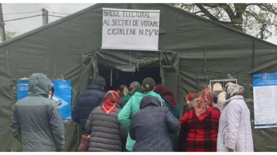 DOC La parlamentare ca la prezidențiale. Într-un sat din componența Chișinăului secția de votare va fi deschisă în cort