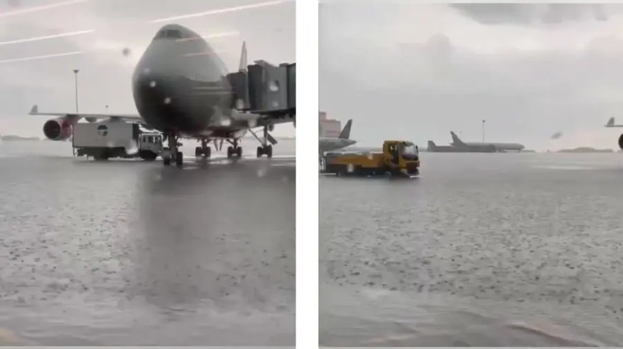 VIDEO Un aeroport din Moscova este inundat, iar avioanele sunt în apă! 16 zboruri, redirecționate spre alte orașe