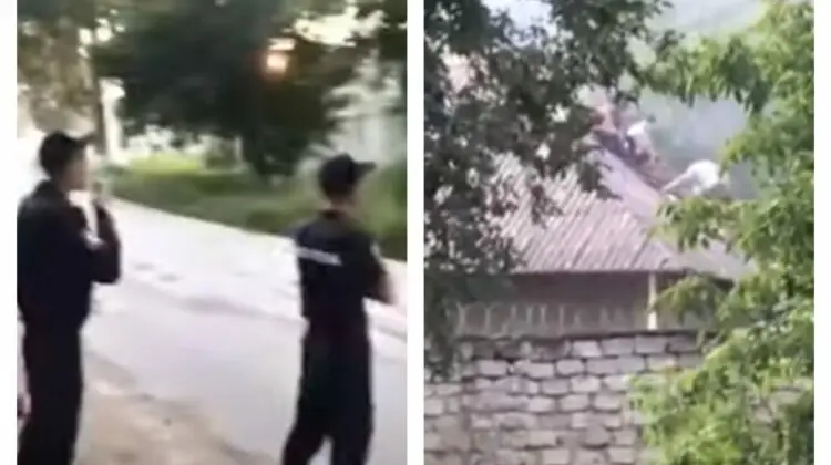 VIDEO Au provocat un incendiu și au încercat să evadeze din penitenciar! Dezordini în masă la Lipcani