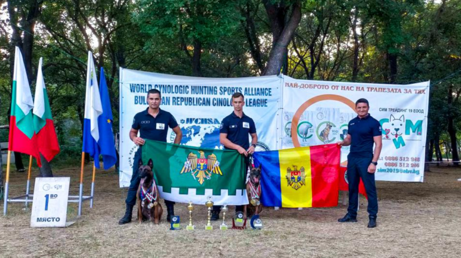 FOTO VICTORIE pentru echipele canine ale IGPF. Au revenit acasă cu ȘASE cupe și ZECE medalii