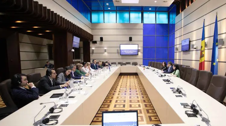 Integrarea în UE și războiul din Ucraina, subiectul discuțiilor dintre Grosu și o delegație a Parlamentului European