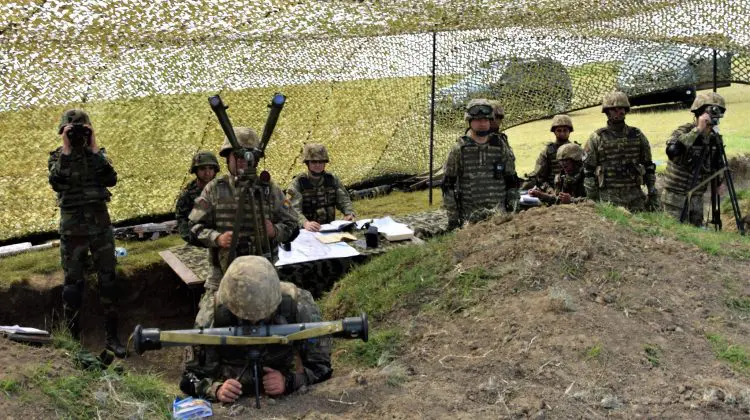 FOTO Studenți din cadrul AMFA – detașați în România. Au participat la exercițiul „Scutul de Foc”