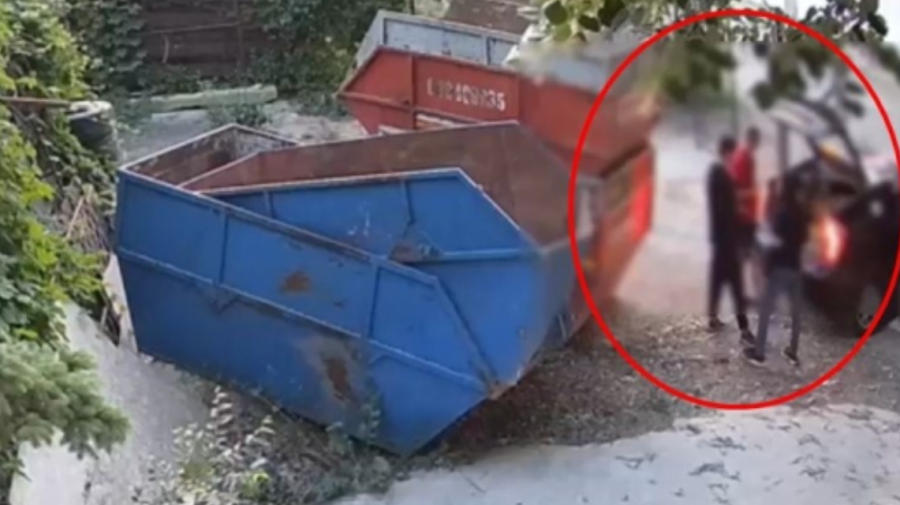 VIDEO Mai multe țevi telescopice – sustrase din Chișinău. Ce spune poliția despre suspect