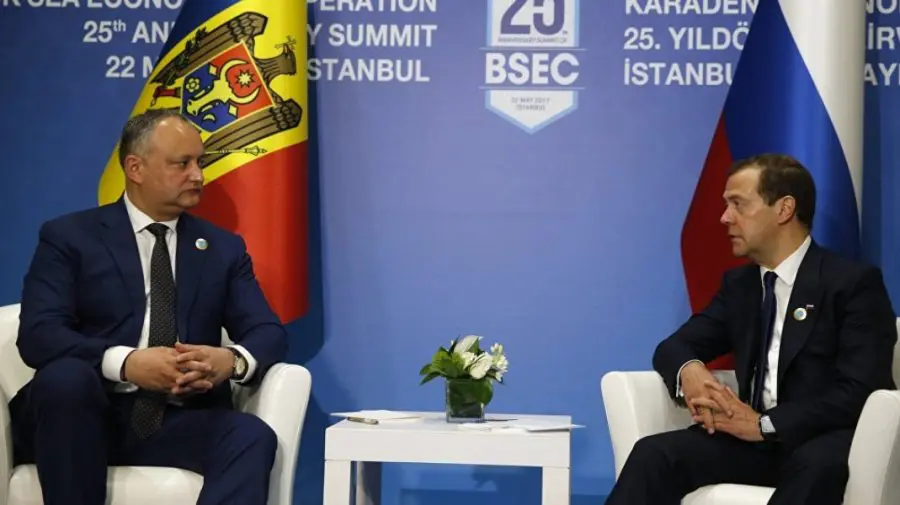 Dodon, sursa de informare a lui Medvedev? „Se dorește crearea României Mari ca să grăbească aderarea Moldovei la UE”