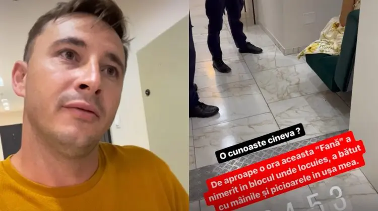 Emilian Crețu, trezit de o fană. Îl amenința că-l omoară dacă nu-i deschide ușa. Actorul a chemat poliția