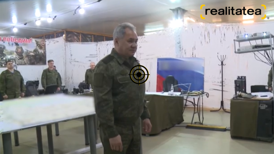 STOP CADRU Șoigu s-ar afla pe teritoriul ocupat. Presa ucraineană: „Este o țintă bună”