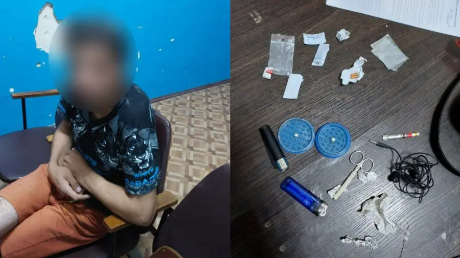 Și-a făcut-o cu mâna lui! Bărbat prins cu droguri în sectorul Buiucani al Capitalei