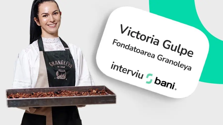 VIDEO 10 LEI// A început o afacere în bucătărie. Cine este Victoria Gulpe, moldoveanca care produce granola de casă