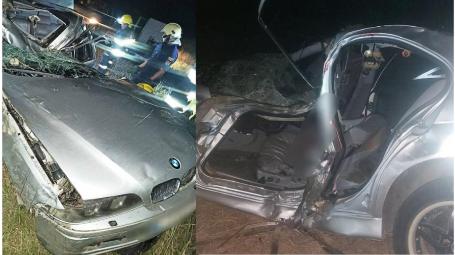 FOTO Tragedie în apropiere de satul Măgureanca! O persoană a murit, iar trei s-au ales cu răni în urma unui accident