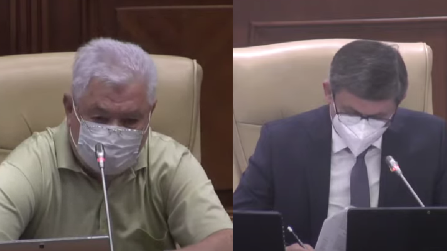 VIDEO Măștile au revenit în Parlament! Deputații cu frică de COVID-19 au purtat măști de protecție