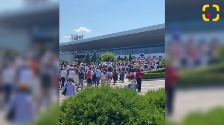 VIDEO Atenție la minciuni: „Moldovenii pleacă în masă din țară”. Alerta cu bombă de la aeroport – bună de propagandă