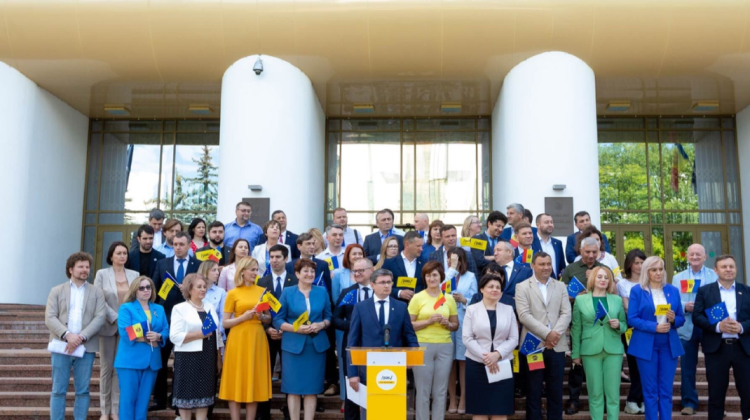 VIDEO Igor Grosu a comentat scăderea dramatică a Partidului Acțiune și Solidaritate în sondaje: Opoziția e mai hodinită